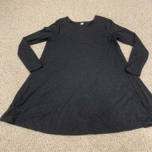 Old Navy Dark Grey Shift Dress